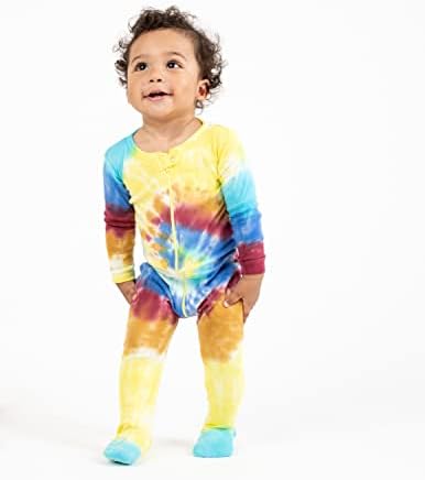 Matching Tie Dye Family Pajamas for Baby Boys Soft Comfortable
