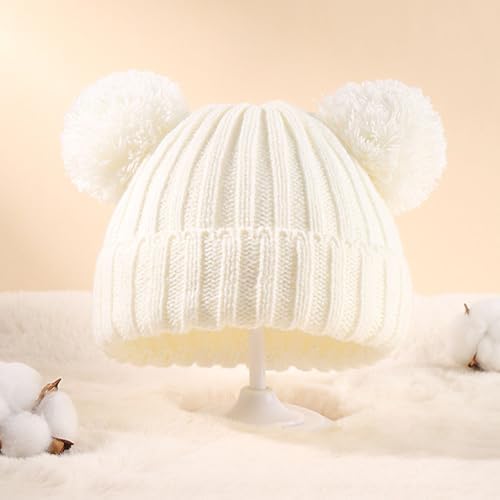 Adjustable Fleece-Lined Toddler Winter Hat Perfect for KidsCuddling Up in Style