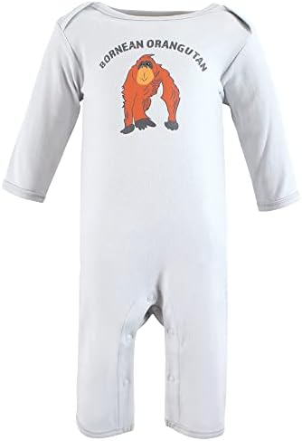 Hudson Baby Touched by Nature Organic Cotton Coveralls for Girls