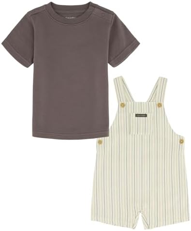 Perfect CALVIN KLEIN baby boys shortall set