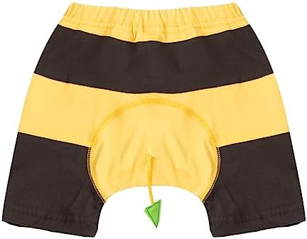 QinCiao Baby Infant Boys CottonNavy Blue Cartoon Animal Diaper Cover with Fake Tail