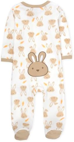 Easter Bunny Footie and Lovey Blanket Set for Babies 3 Months
