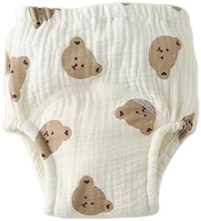 6 pack soft cotton potty training underpants for babies boys and girls