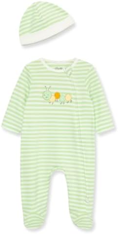 Little Me Neutral Footie Set