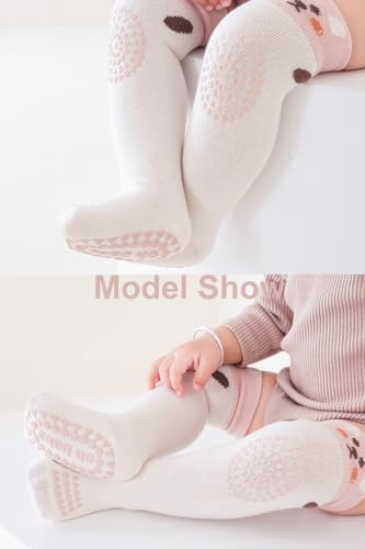 Non-Slip Knee-High Socks for Toddlers
