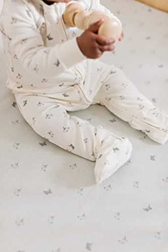 Hatchling Bunny - Organic Cotton Baby sleeper with safety features