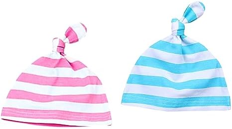 Cozy Twin Sleep Gowns with Hats for Newborns Buffy Buzz Twins