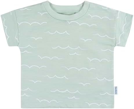 Gerber Baby Boys Lightweight T-Shirt and Shorts Set