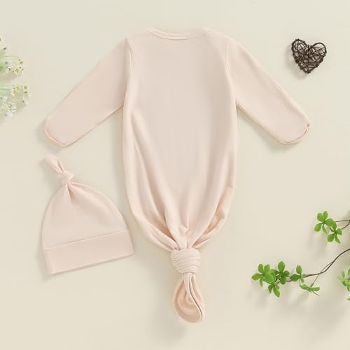 Kavousa Unisex Newborn Sleep Sack with Hat for Boys Girls
