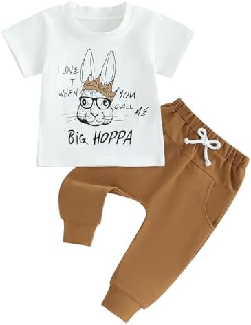 Gureui My First Easter Toddler Boy Outfit Soft Comfortable and Trendy