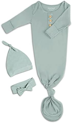 Newborn Gown with Mitten
