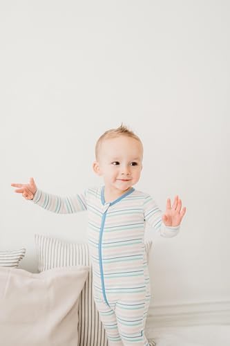 KicKee Pants Print Convertible Sleeper with Zipper for Baby