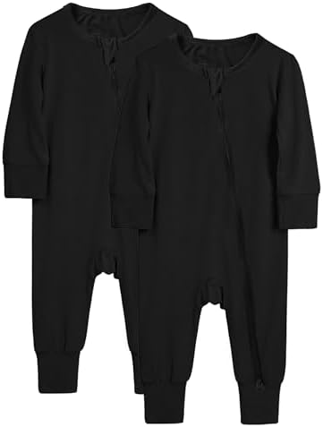 3-Pack Footless Pajamas for Babies with Mitten Cuffs