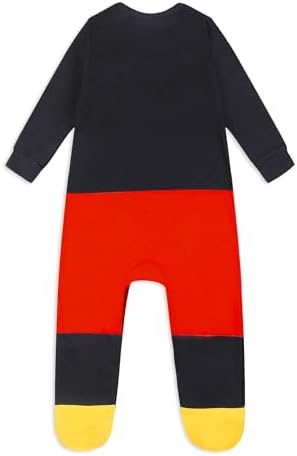 Disney Baby Boys Mickey Mouse Romper Cap Set - Cute for Fall Winter