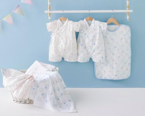Miki House Gauze Sleeper Cool and Comfortable for Babies