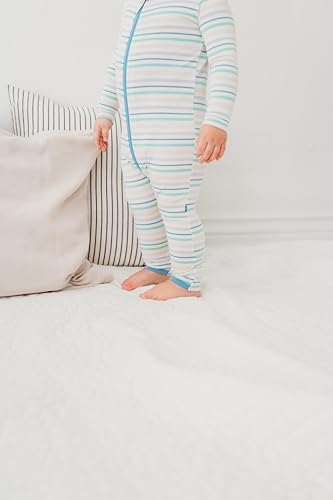 KicKee Pants Print Convertible Sleeper with Zipper for Baby