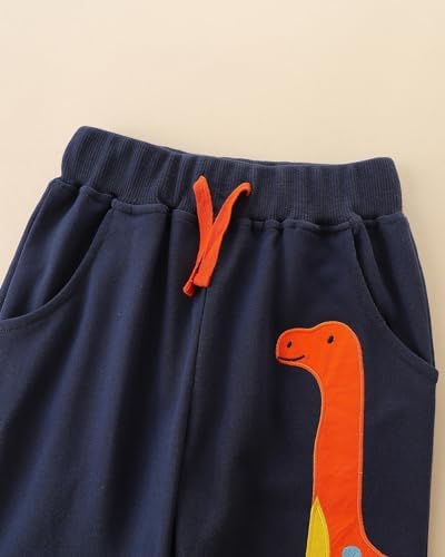 Irsutey Toddler Boys Cotton Active Sweatpants