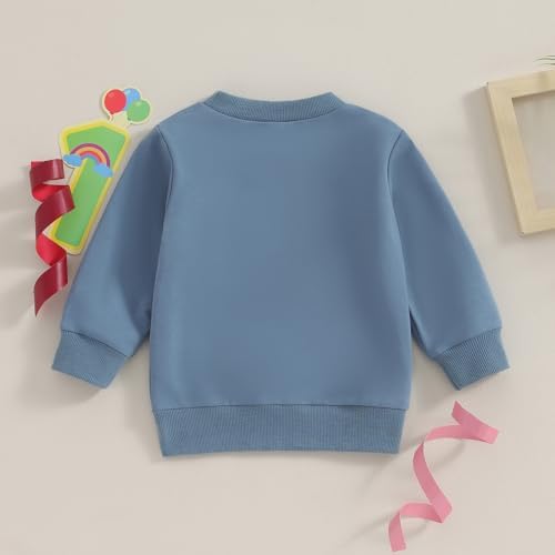 Crewneck Sweatshirt for 1st Birthday Boy Set