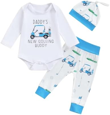 Newborn Baby Boys Funny Romper Set