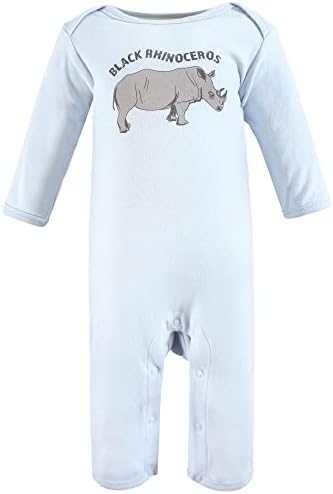 Hudson Baby Touched by Nature Organic Cotton Coveralls for Girls