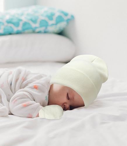 Comfortable Baby Hats mittens Set for Newborns
