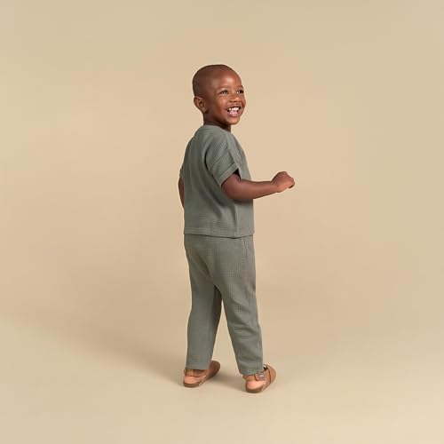 Modern Moments Honey Comb Baby Boys Knit Set