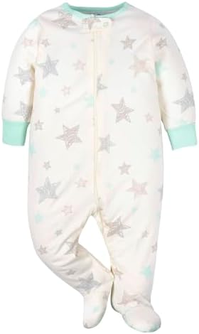 Four gerber footies for growing boys