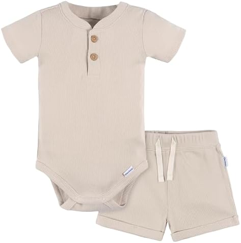 Gerber Baby Bodysuit Short Set