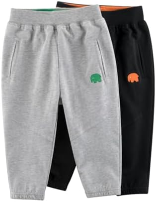 TinyGlam Toddler Boys Cotton Sweatpants