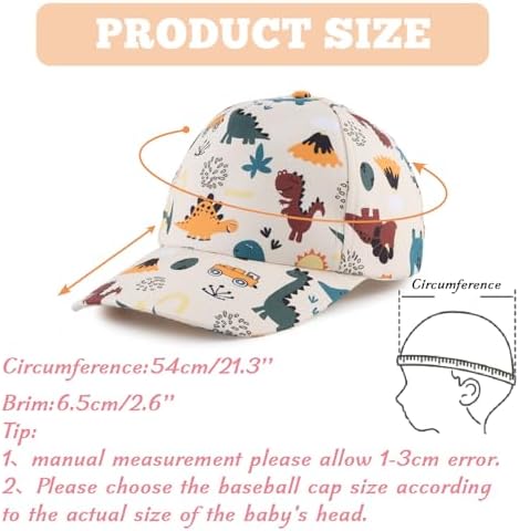 OMUKY Toddler Kids Baseball Cap
