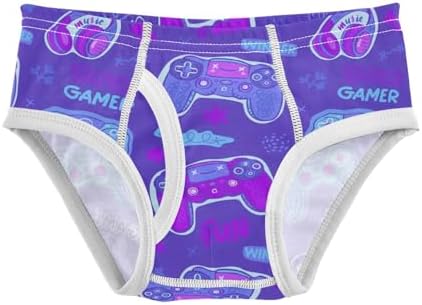 KLL Cute Joystick Patterns Toddler Training Underwear for Boys