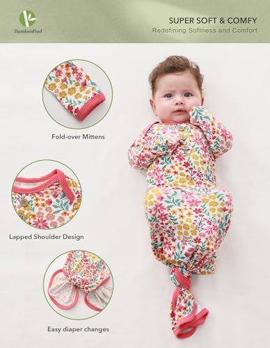 Bamboo length Irritance Baby Nightgown Sleep Sack for Boys and Girls