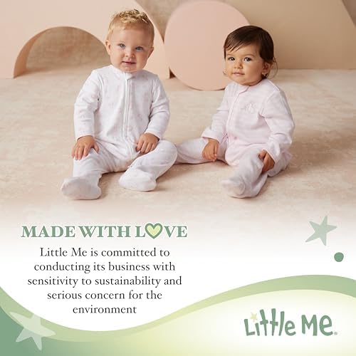 Little Me Neutral Footie Set