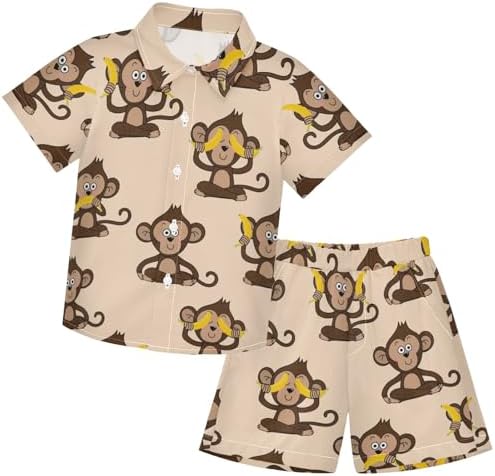 Colorful Boys Beach Shirts