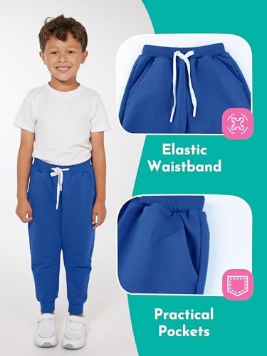 Resinta 3-Piece Toddler Boys Active Joggers