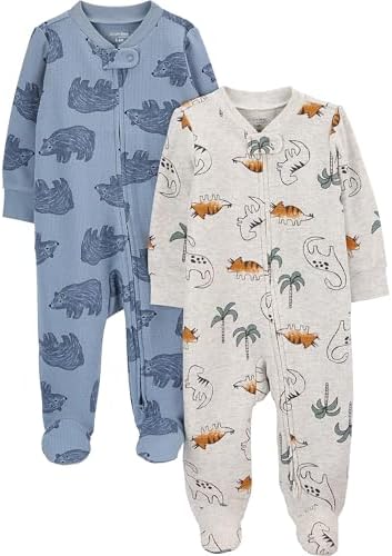 Cotton Baby Sleepwear 2-Pack Set - Soft Cozy