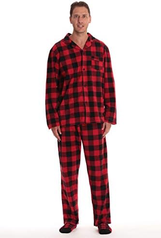 FollowMe Family Pajamas Cozy Buffalo Plaid Set for Kids and Adults
