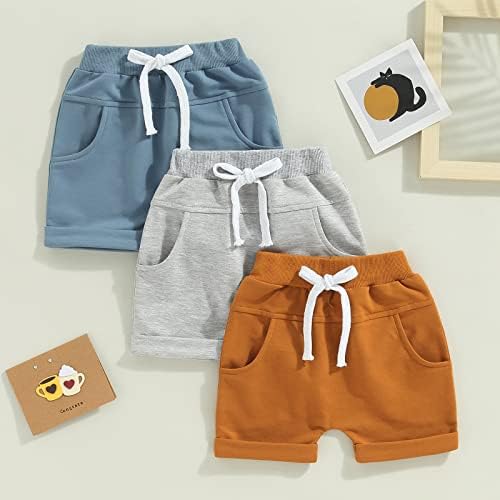 Classic Fit Pull-On Jogger Shorts for Baby Boys