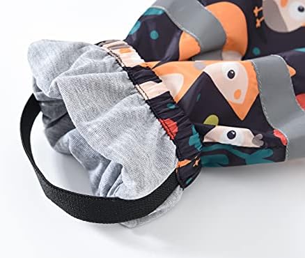 ZHEMO Animal Print Rain Pants for Kids 2-10T