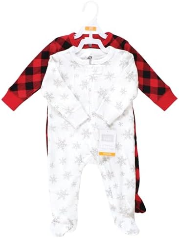 Hudson Baby Thermal Unisex Sleep Play 2pk