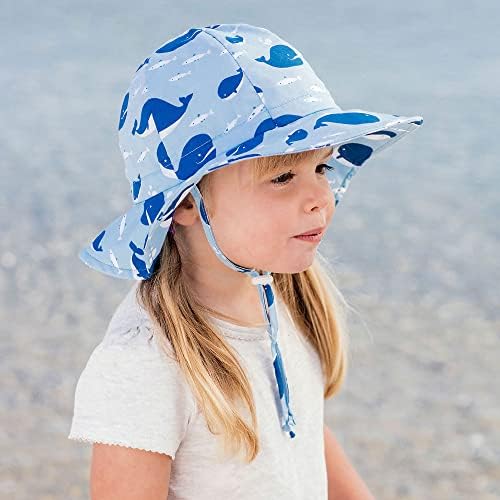 JAN JUL Adjustable Cotton Floppy Sun Hat for Boys 50 UPF Protection