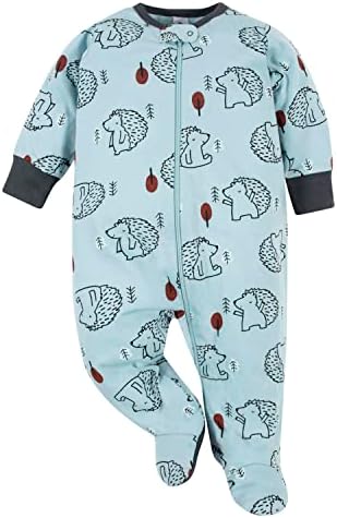 Gerber 3-Pack Sleep N Play Blanket Sleepers for Baby Boys
