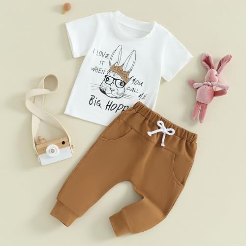 Gureui My First Easter Toddler Boy Outfit Soft Comfortable and Trendy