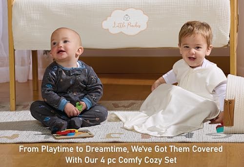 Little Peaches 4-Piece Sleepwear Set for Boy