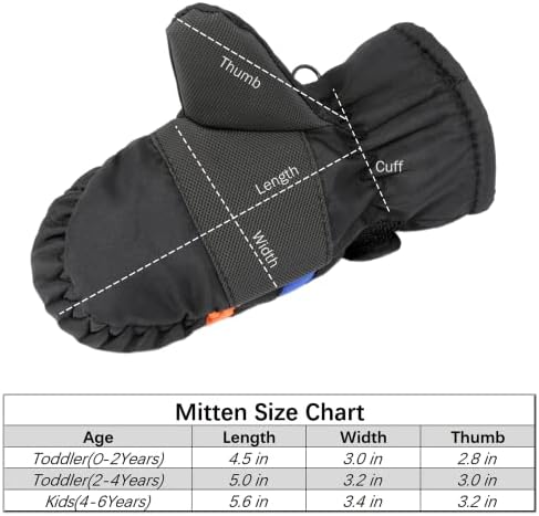 Double-Insulated Toddler Gloves