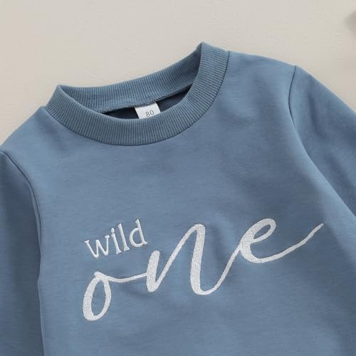 Crewneck Sweatshirt for 1st Birthday Boy Set