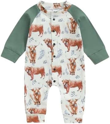 Adorable Country Western Toddler Romper