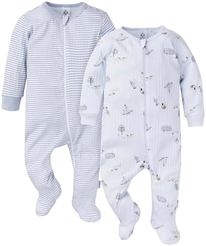Gerber 2-Pack Sleep N Onesies