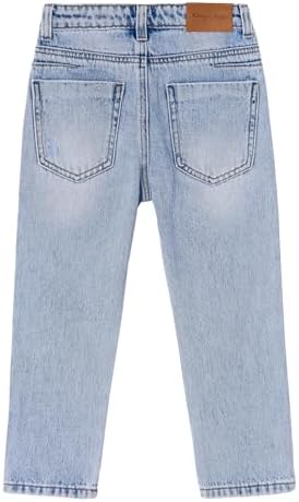 Adjustable Ripped Jeans for Baby Toddler Soft Cotton Fun Style