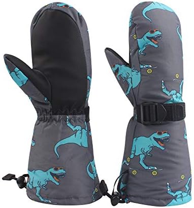 Winter Kids Waterproof Gloves for Boys Girls Babies 1-5 Years Old